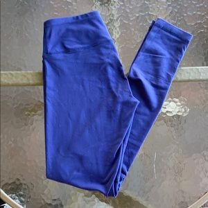 90 DEGREE LEGGINGS PURPLE/NAVY COLOR